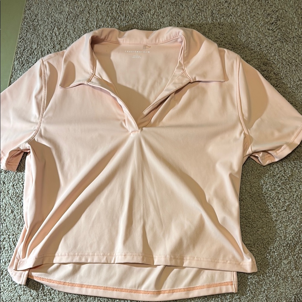 Women's Pink Polo Shirt